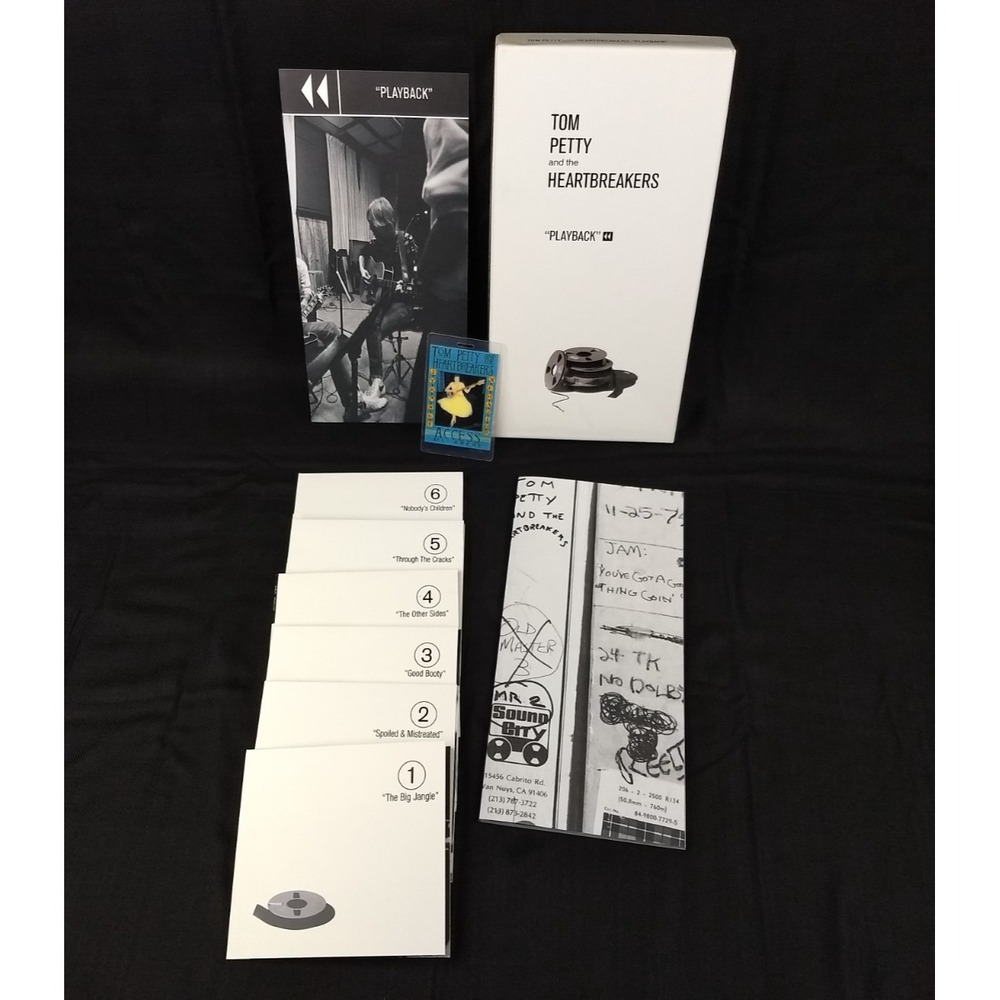 Tom‎ Petty Heartbreakers Playback 6 CD Long Box Set HDCD Booklet All Access Pass